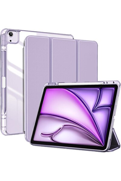 PROCASE حافظة لجهاز iPad Air 13 بوصة (2025 M3 / 2024 M2) مع حامل قلم رصاص - أرجواني