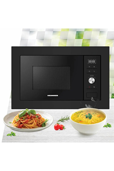 Heinner BUILT-IN MICROWAVE OVEN HMW-MDBI28GDBK, 900 W, 28 L