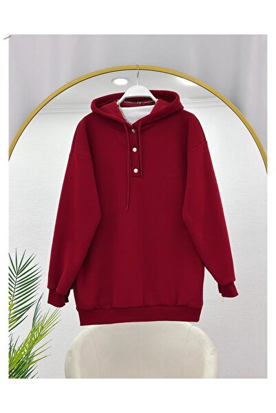 YEDİLALE Citicitli Three-Ply Fleece Sweat with Hood