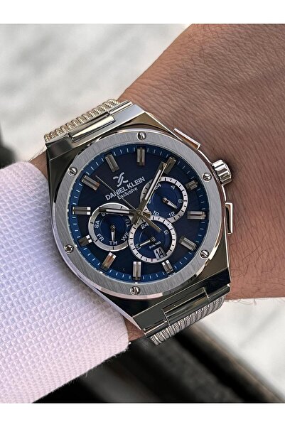 Daniel Klein Men's Wristwatch E10885.3 with Wicker Cord Italian Design Bracelet Gift 2 Years Warranty