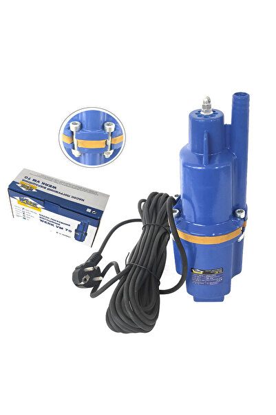 DDT Pompă submersibilă de apă cu vibrații VMP 70, 320 W, 1500 L/H, Adâncime d...