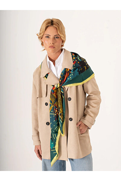 jeymi L’Indecisione – Soyut ve Duygusal Temalı Fular (123x123 cm)