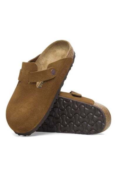 BIRKENSTOK Birkenstock Boston Suede Leather