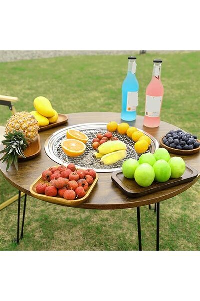 Generic Portable Charcoal Barbecue Fire Table Grill | Outdoor BBQ Table