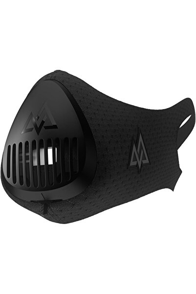 TRAININGMASK Training Mask 3.0 - Breathable Cardio Training Mask, Black, Medium