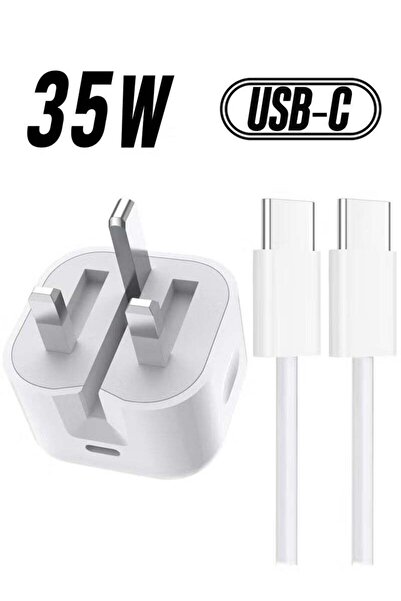 Generic iPhone 17 Pro Max Charger 35W USB-C Fast Charger with 1M Type-C to C Cable