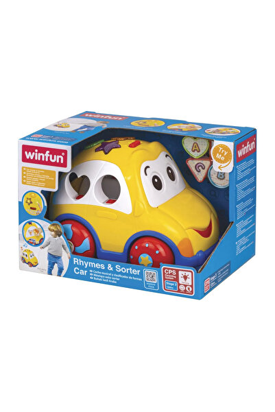 WINFUN МАШИНА ЗА СОРТИРАНЕ НА ФОРМИ ИГРАЧКА СЪС ЗВУЦИ