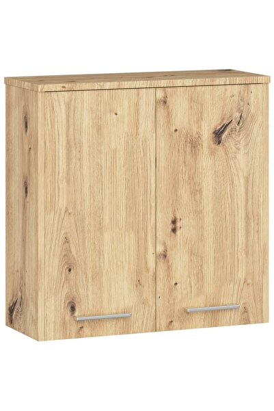 SERSIMO Dulap de baie suspendat, cu 2 uși și 1 raft interior, 16 mm, 60x22,5x...