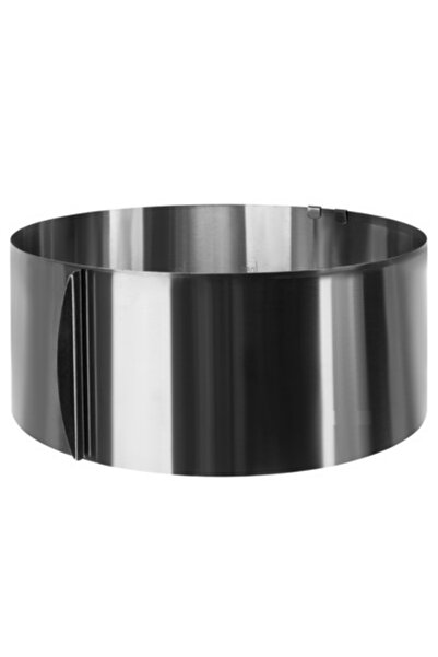 KESNUP Регулируем ринг за торта, регулируем диаметър 16 - 30 см, височина 12 ...