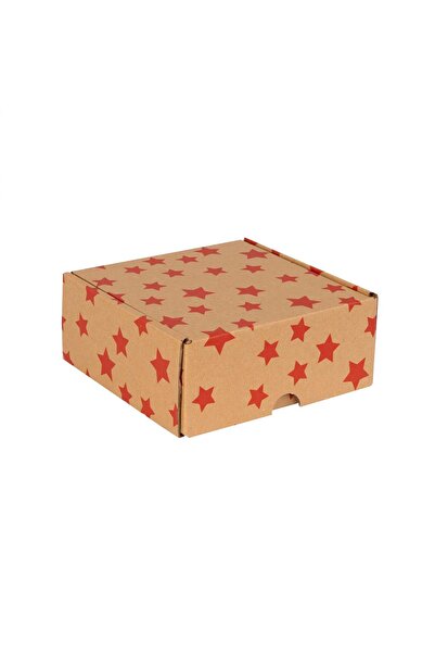 New Obsessions Yılbaşı Temalı Hediyelik Kraft Kutu 3 Adet