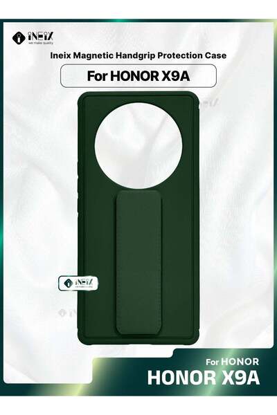 ineix حزام معصم مغناطيسي 3 في 1 مع حامل وغطاء جراب لهاتف Honor X9a