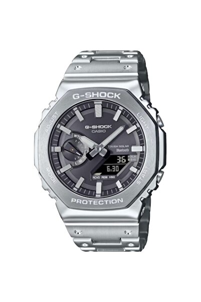 Casio G-SHOCK 2100 Series Solar Special Edition GM-B2100SD-1AER, stainless steel, gray, 44mm, 200m w