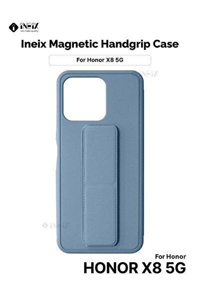 ineix حزام معصم مغناطيسي 3 في 1 مع حامل وغطاء جراب لهاتف Honor X8 5g