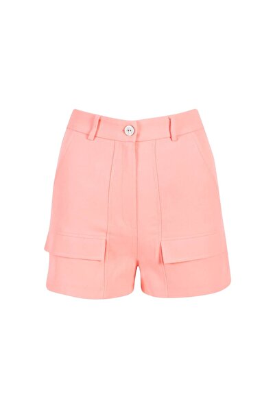 By Mare Style Jolie-Pink Organic Cotton Short Shorts