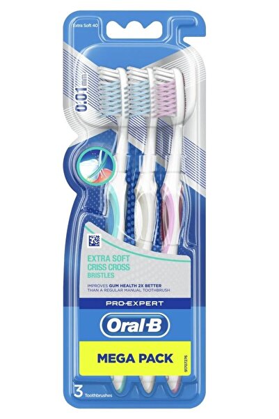 Oral-B Oral B Criss Cross Extra Soft 3 Pack Toothbrush