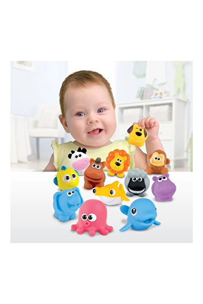 WINFUN Bath Toys - Jungle Animals Set