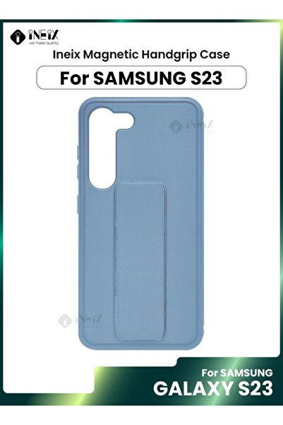 ineix حزام معصم مغناطيسي 3 في 1 مع حامل وغطاء جراب لهاتف Samsung Galaxy S23