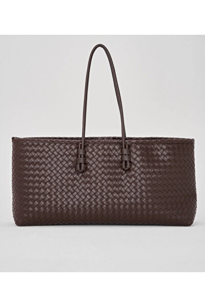 Millacom Örgü desen vintage tarzı kadın kol çantası