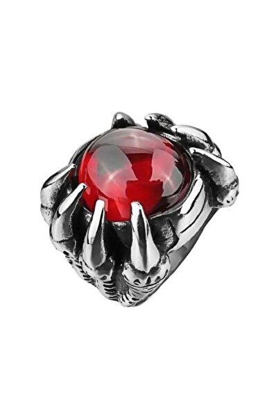 Generic خاتم من الفولاذ المقاوم للصدأ مرصع بالكريستال