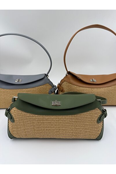 Birs Atelier Vino Genuine Leather Woven Combination bag with two types of strap