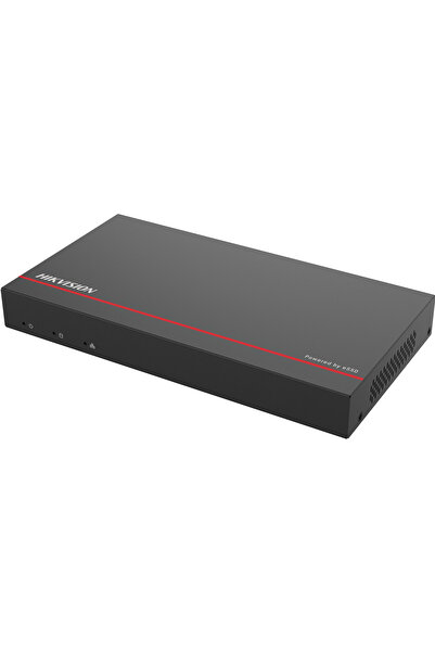 Hikvision NVR cu 8 canale, 8 porturi PoE, SSD 1TB pre-instalat, rezolutie max. inregistrare 4MP DS-E08NI-Q1/8P