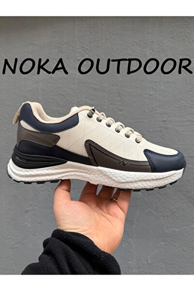 noka Men's Comfort Sneaker with Rubber Laces, Extra Soft Sole