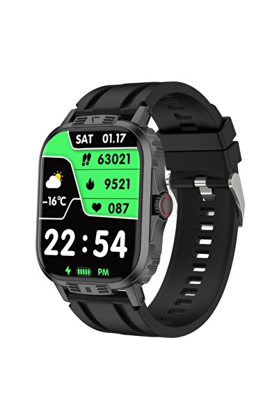 VALDUS C29Pro Smartwatch - Bluetooth 4.0, 1.44" IPS Display, Health & Sports Monitoring, Black Band