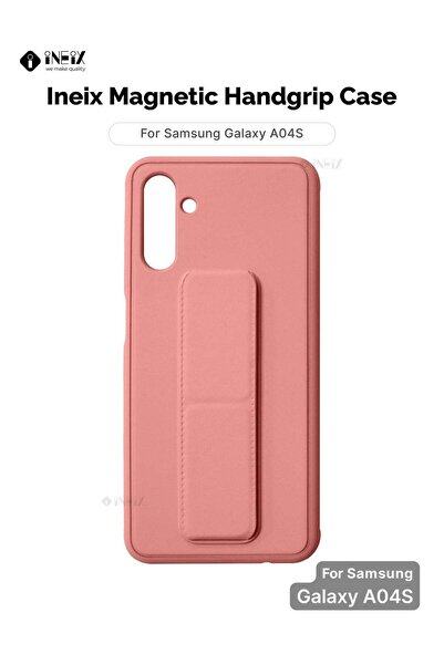 ineix حزام معصم مغناطيسي 3 في 1 مع حامل وغطاء لهاتف Samsung Galaxy A04s