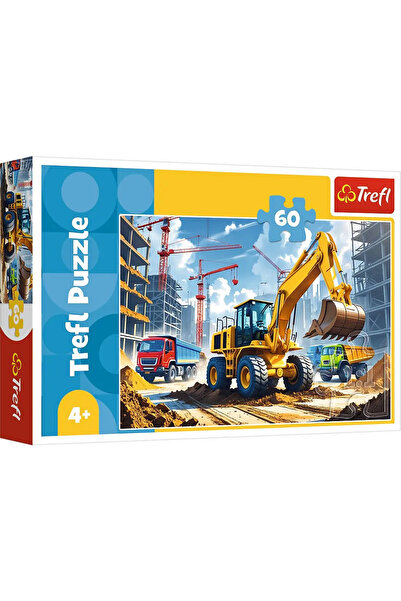 Trefl PUZZLE 60 EXCAVATOR