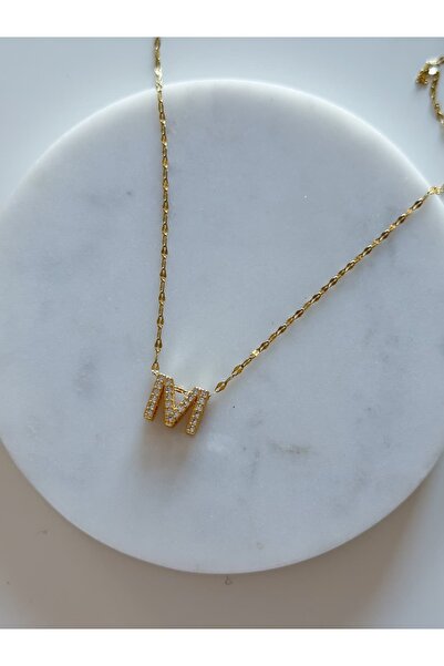 CHARMLUCKY TAŞLI HARF KOLYE