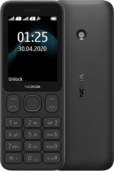 Nokia 125 Mobile Phone - Black