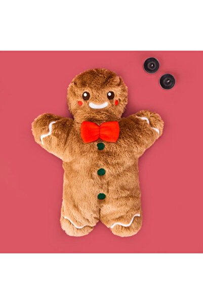 Simple Living Kurabiye Adam Sıcak Su Torbası - Kahverengi