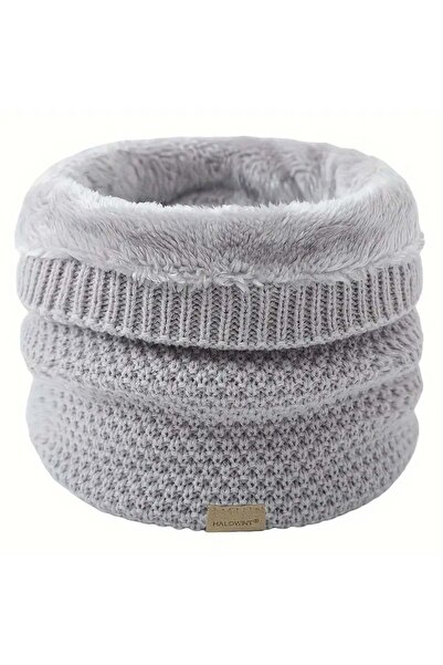 ACAR TAKI Fleece, Thick, Soft, Warm Neck Gear for Skiing, Motorcycles, Wind - Gray Acr7168