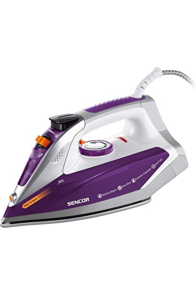 Sencor مكواة بخار SSI 8710VT، 2400 واط، قاعدة سيراميك، خزان قابل للفصل سعة 20...