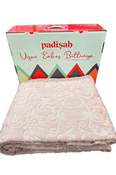 Padişah بطانية فردية منقوشة من غولديفني