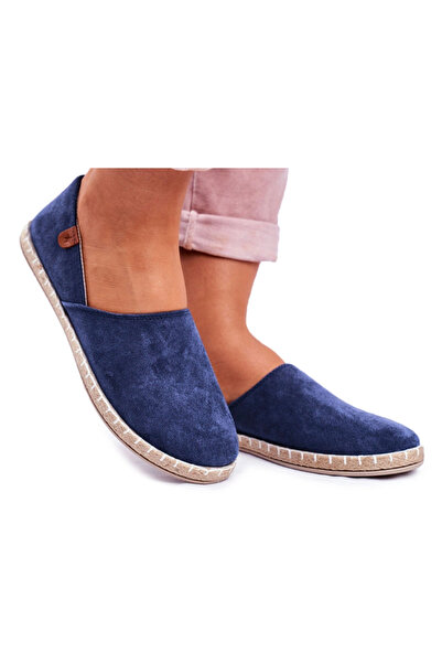 BOTO Vulcano women's blue velvet espadrilles 36