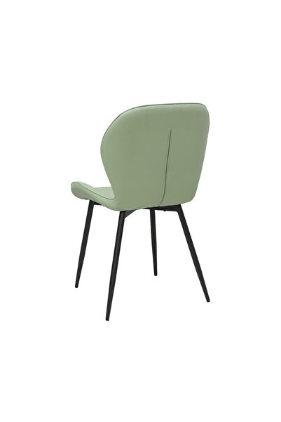 ARTA DOOR Topaz Chairs Light Green Eco-Leather, - Modern, HoReCa, Kitchen, Living Room, Office
