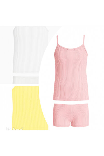 lusi store Strappy Athlete Boxer 3-Pack Suit