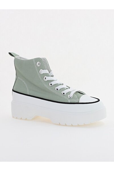 Bello Star Women's Sports Shoes Type High-top Sneakers with Laces Green BS115BO2307069