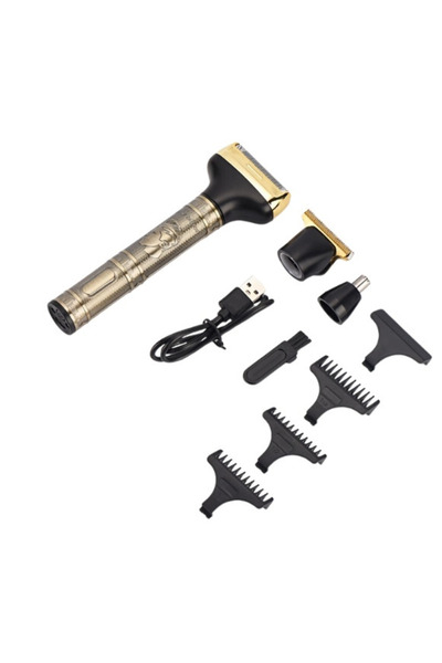 BOXE Masina de tuns 3 IN 1 retro MZ 2035 de nas barbierit tuns