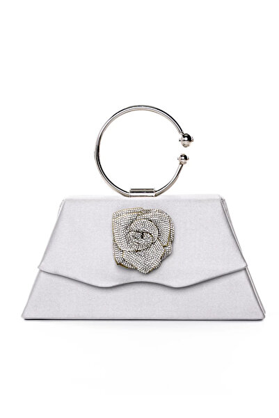 mei Handbag BZ165A Silver