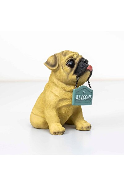 Z-Tools Garden decoration, made of resin, puppy model, height 16cm / ZTS 8019