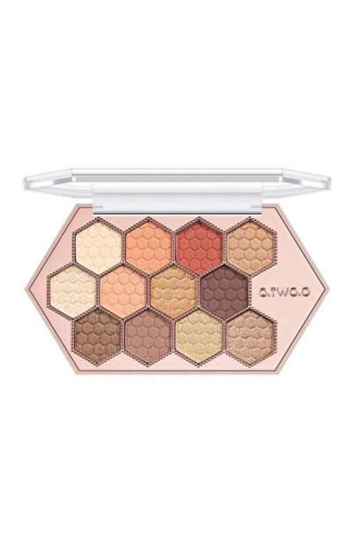 o.two.o لوحة ظلال العيون ستار دايموند، 12 لونًا، درجة اللون 02 - 18 جم