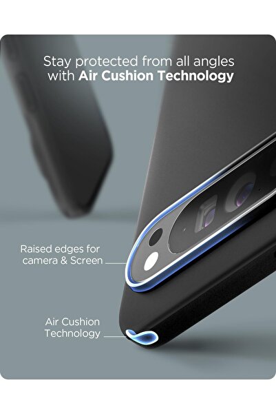 Spigen Thin Fit Designed for Pixel 9 / Pixel 9 Pro Case (2024) - Black