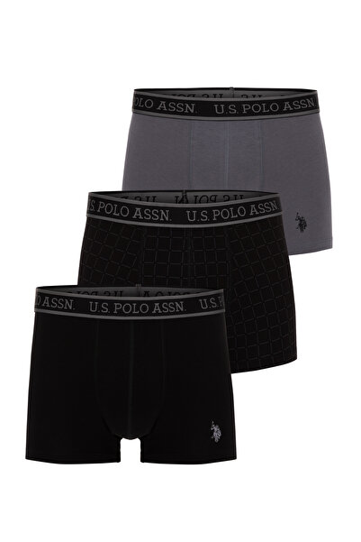 U.S. Polo Assn. Men's Black Underwear Bottom 50318635-Vr046