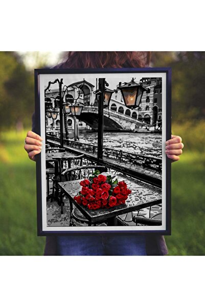 Pictorul Fericit Bouquet of Roses - Pictură pe numere