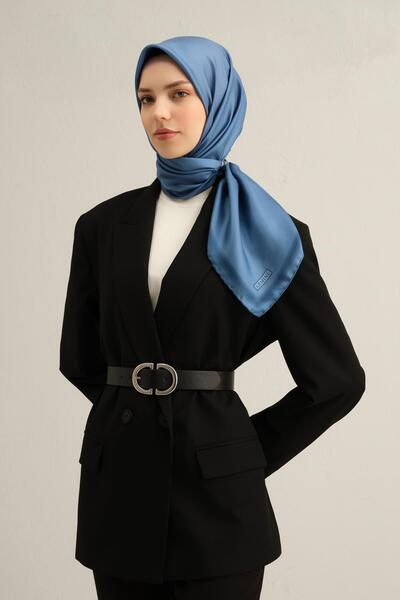 Armine Classic Patterned Pure Silk Sura Scarf 9356D 15