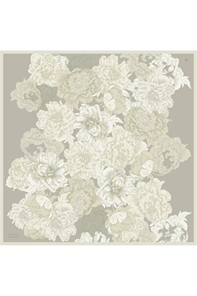 Armine Floral Print Pure Silk Twill Scarf 9330D 04
