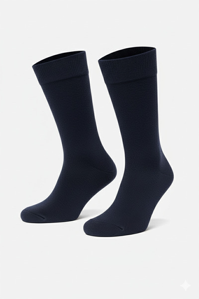 HRN Textile 6-Piece Men's Bamboo Long Socks