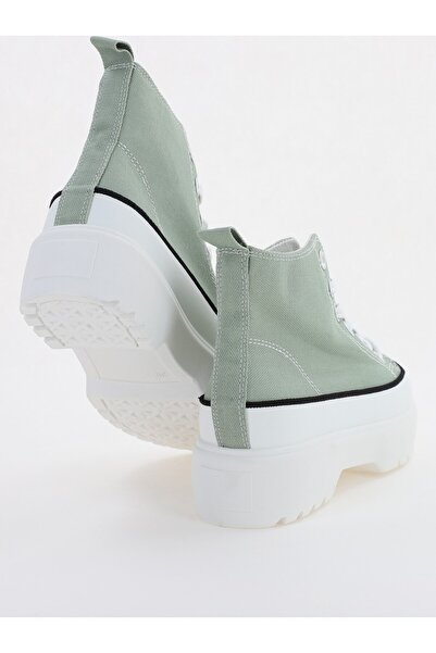 Bello Star Women's Sports Shoes Type High-top Sneakers with Laces Green BS115BO2307069